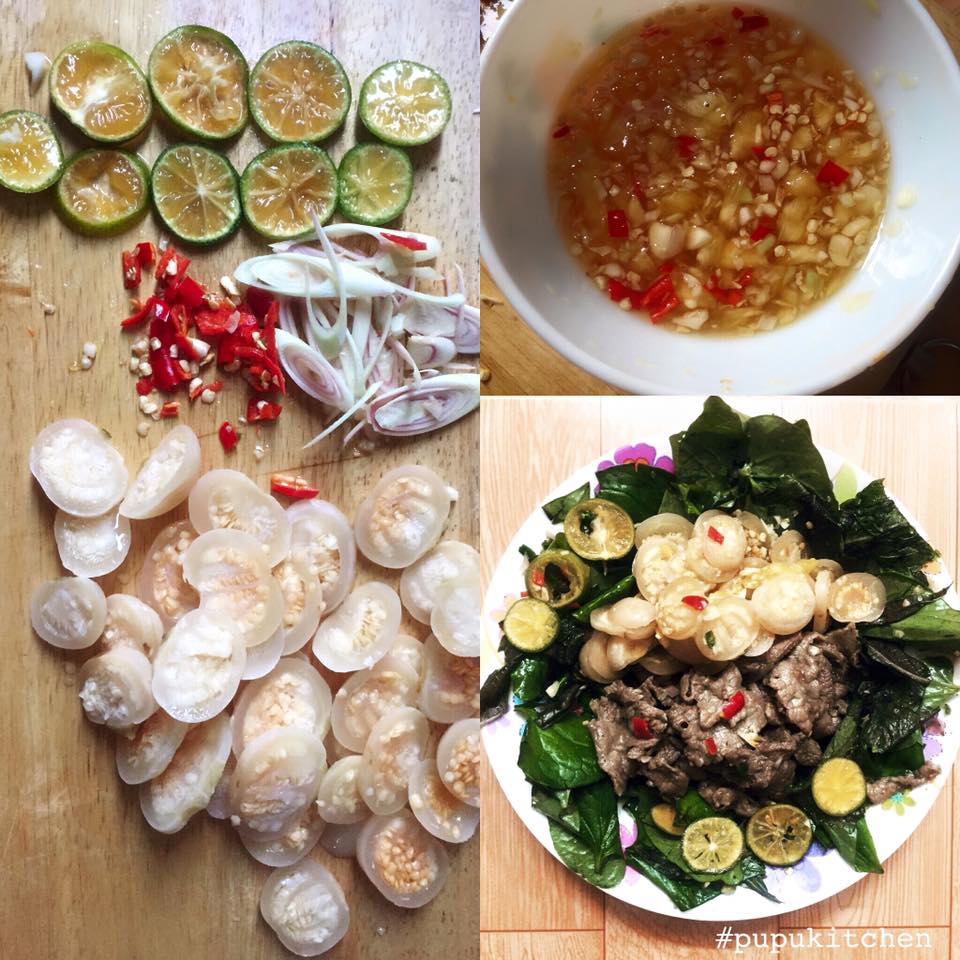 Gỏi b&ograve; c&agrave; ph&aacute;o: M&oacute;n lạ m&agrave; ngon