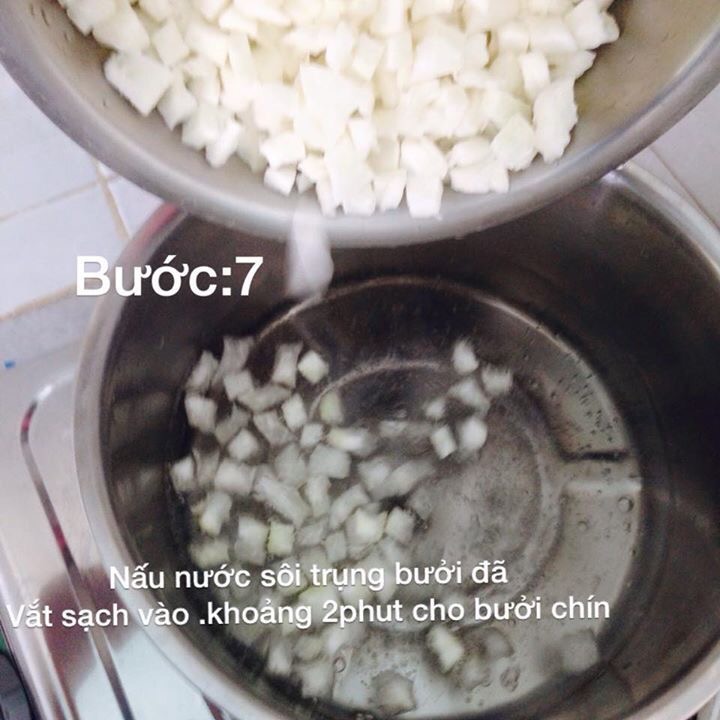 Cách làm chè bưởi ngon như ngoài hàng và đơn giản không ngờ