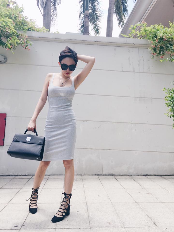 Gu ăn mặc đơn giản nhưng vẫn nổi bật của T&oacute;c Ti&ecirc;n
