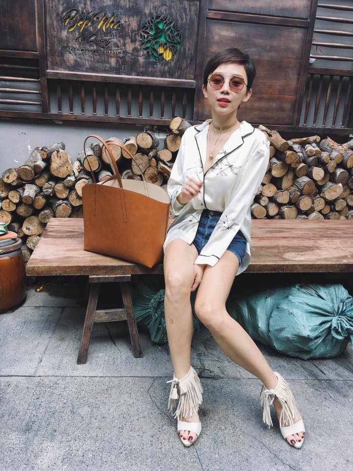 Gu thời trang c&aacute; t&iacute;nh của T&oacute;c Ti&ecirc;n