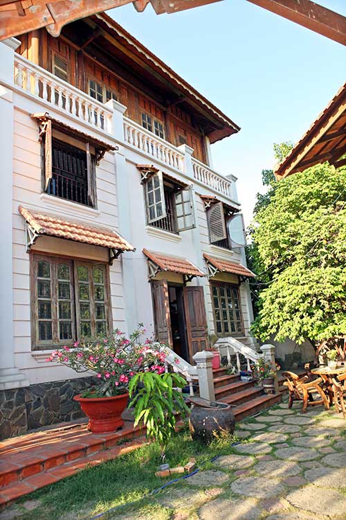 Ngôi nhà của diễn viên Thuỳ Dương nhìn từ bên ngoài