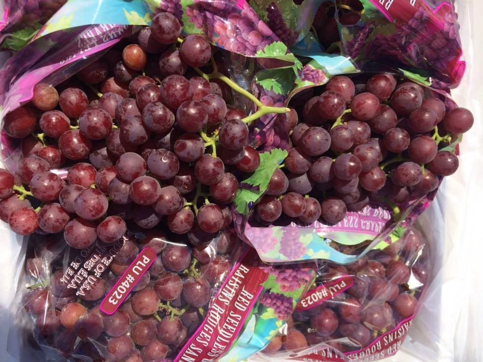 Nhập khẩu trở lại nho, cam, qu&yacute;t &Uacute;c