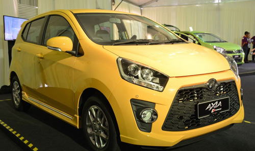 Perodua Axia gi&aacute; từ 7.700 USD vừa ra mắt tại Malaysia.