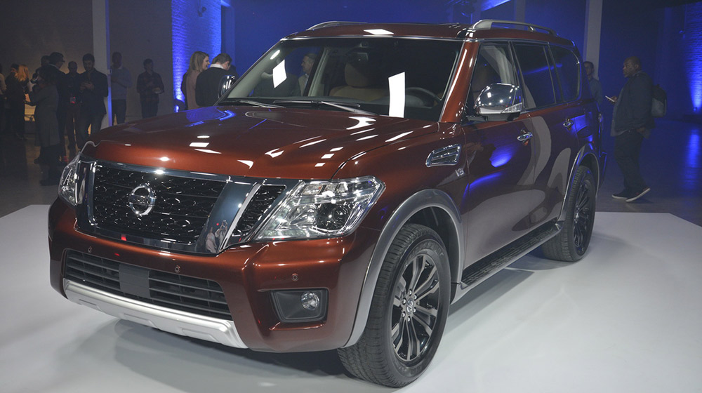 Nissan Armada 2017 ra mắt với động cơ mạnh mẽ