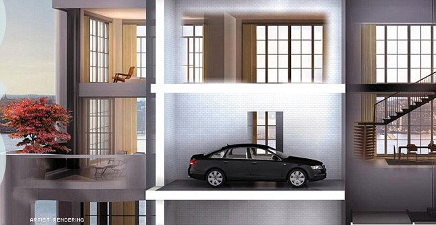 C&oacute; cả garage &ocirc; t&ocirc; ngay trong nh&agrave;
