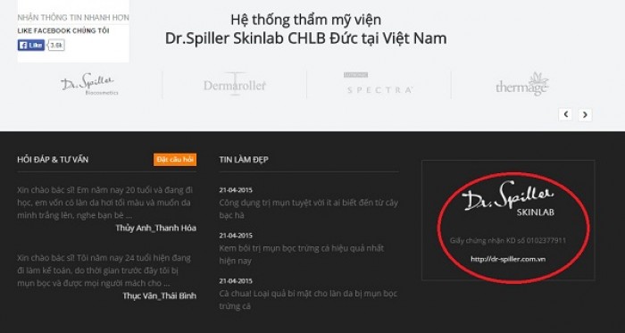 Giật m&igrave;nh: 3 thẩm mỹ viện &ldquo;x&agrave;i&rdquo; chung 1 giấy ph&eacute;p!