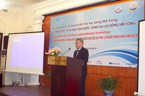 Thứ trưởng Trần Việt Thanh ph&aacute;t biểu tại Hội thảo
