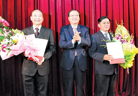 bổ nhiệm b&iacute; thư tỉnh ủy th&aacute;i b&igrave;nh