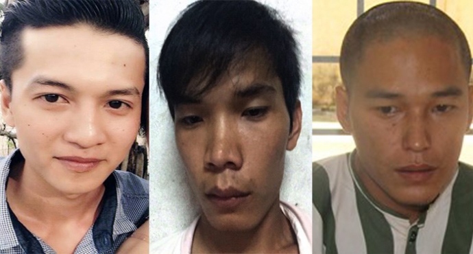 x&eacute;t xử lưu động Nguyễn Hải Dương (24 tuổi, qu&ecirc; An Giang), Vũ Văn Tiến v&agrave; Trần Đ&igrave;nh Thoại v&agrave;o ng&agrave;y 17/12