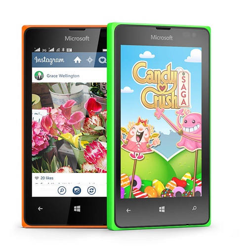 Bộ đ&ocirc;i smartphone gi&aacute; rẻ đến từ Microsoft  trang bị vi xử l&yacute; bốn nh&acirc;n