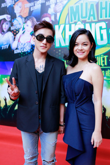 Sơn T&ugrave;ng M-TP v&agrave; Phạm Quỳnh Anh
