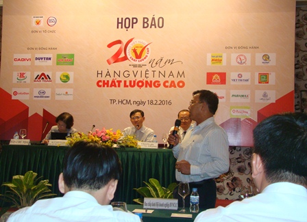 Dự kiến ng&agrave;y 23/2, tại TPHCM ban tổ chức sẽ c&ocirc;ng bố v&agrave; trao thương hiệu H&agrave;ng Việt Nam chất lượng cao cho c&aacute;c Link Đăng Nhập Nhà cái 13Win16.Com