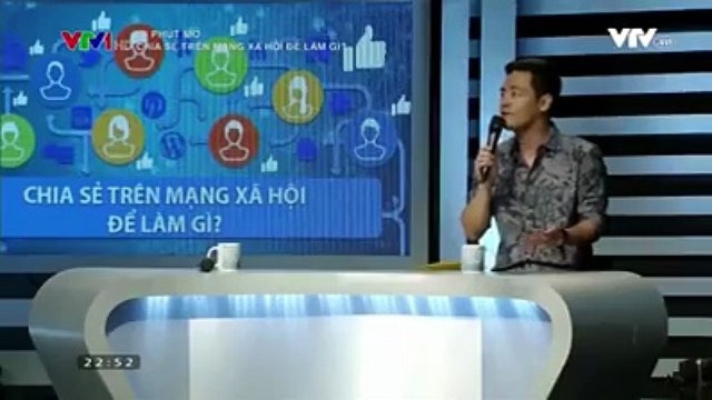 MC Phan Anh đối thoại trong chương tr&igrave;nh '60 ph&uacute;t Mở'