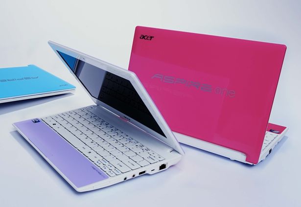 Aspire One Happy nhiều m&agrave;u sắc lựa chọn trong top laptop gi&aacute; rẻ