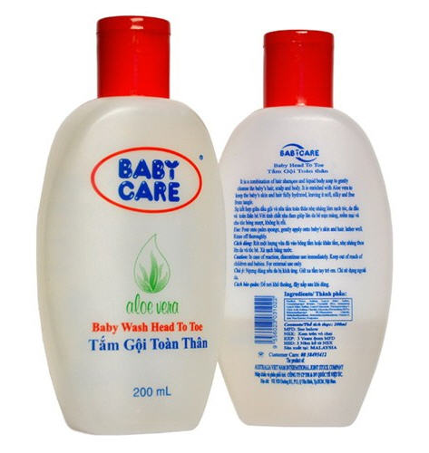 Đ&igrave;nh chỉ lưu h&agrave;nh sữa tắm trẻ em Baby Care b&aacute;n nhiều trong si&ecirc;u thị