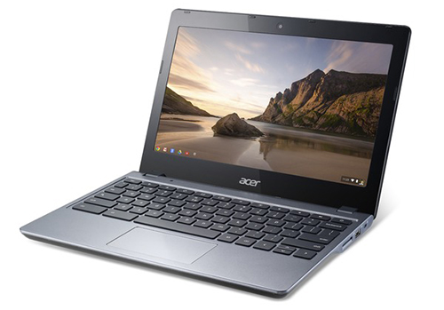 Laptop gi&aacute; rẻ Acer Chromebook c&oacute; thời lượng sử dụng pin 'khủng'