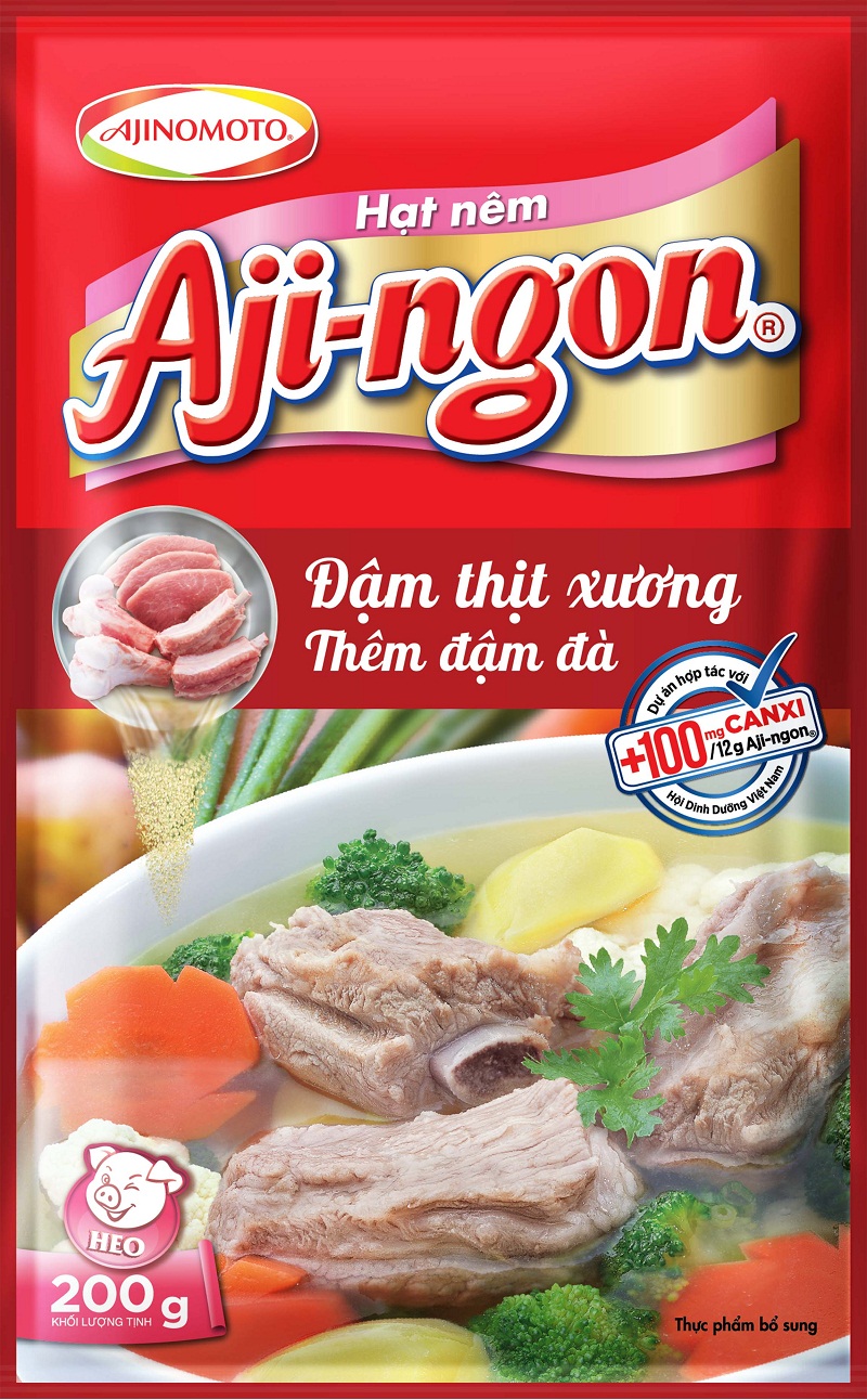 Ajinomoto tung ra thị trường sản phẩm hạt n&ecirc;m Aji-ngon heo cải tiến mới