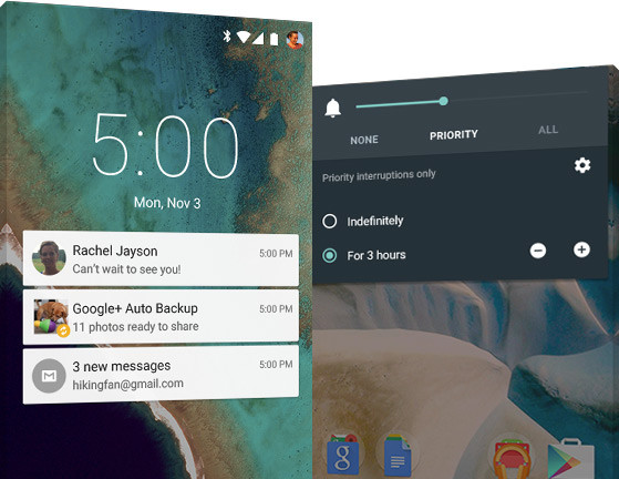 Android 5.0 Lollipop: 10 điểm kh&aacute;c biệt trong phi&ecirc;n bản Anrdoid OS mới nhất