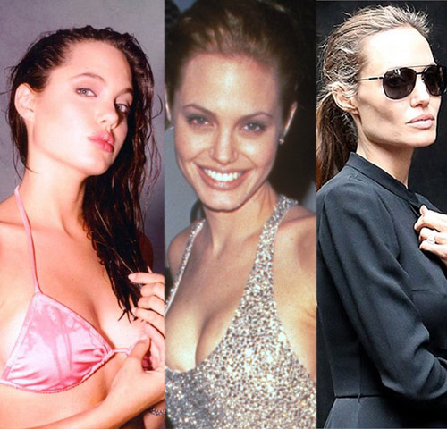 Còn nhớ, Angelina Jolie từng nhiều năm liền đứng vào top mỹ nhân quyến rũ nhất thế giới. Nhưng càng ngày, thân hình của cô càng gầy gò khiến fan xót xa.
