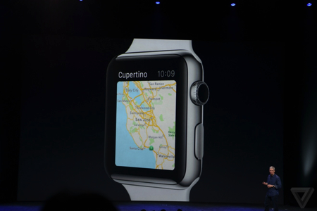 Apple đã thiết kế giao diện trên chiếc đồng hồ thông minh để có những nét tương đồng với giao diện trên smartphone hay máy tính bảng.
