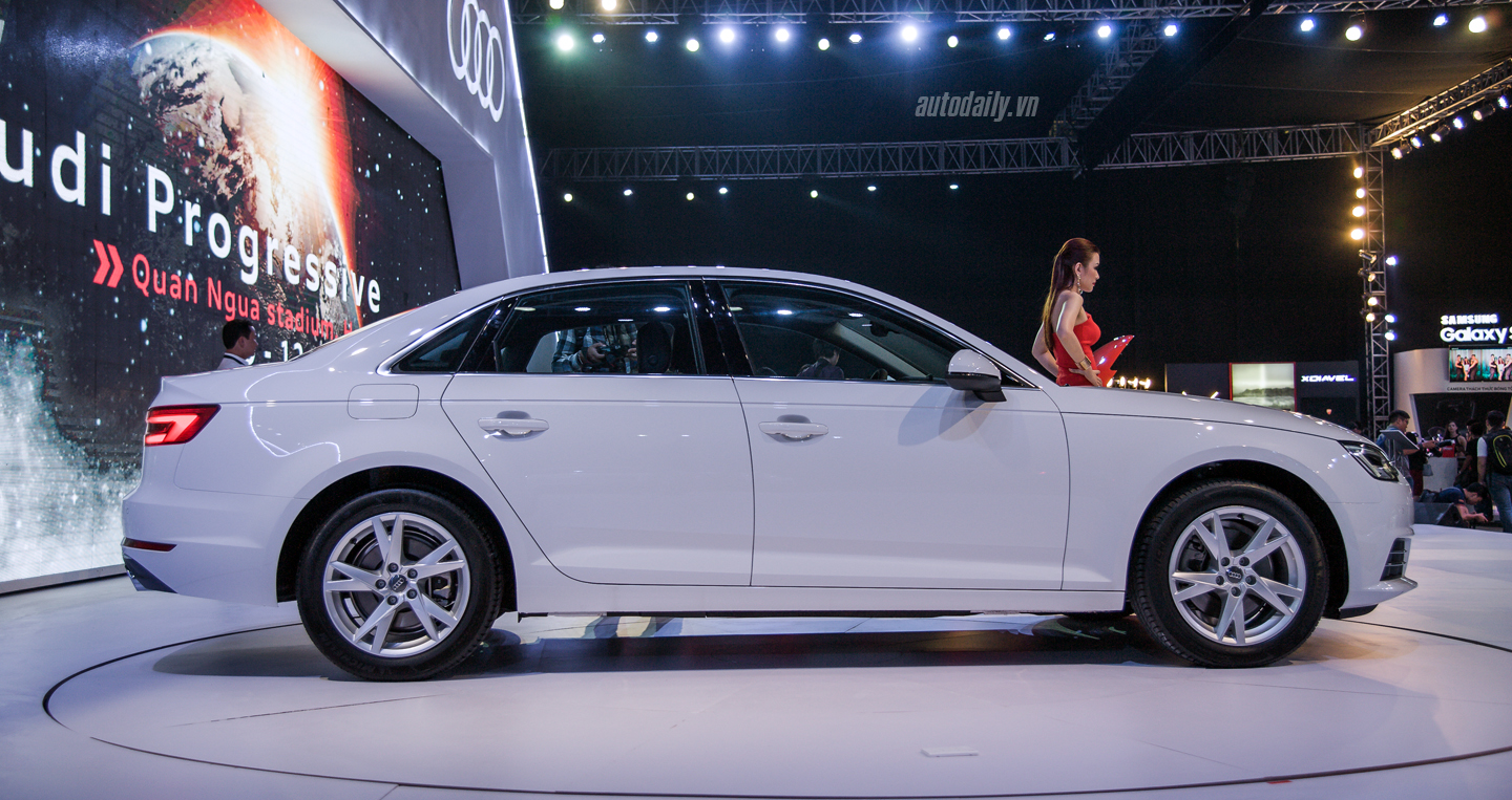&Ocirc; t&ocirc; Audi A4 2016 đ&atilde; được n&acirc;ng cấp đ&aacute;ng kể so với 'người tiền nhiệm' của m&igrave;nh. Ảnh: Autodaily