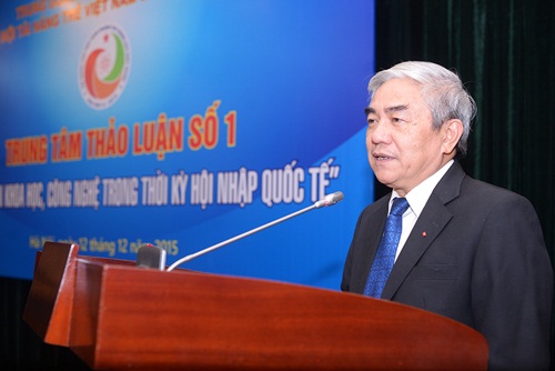 Bộ trưởng Bộ Khoa học v&agrave; C&ocirc;ng nghệ 