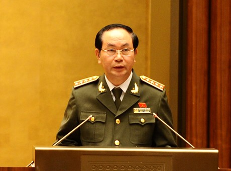 bộ trưởng bộ c&ocirc;ng an