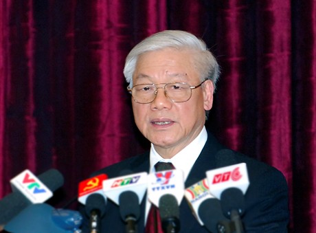 Tổng b&iacute; thư Nguyễn Ph&uacute; Trọng
