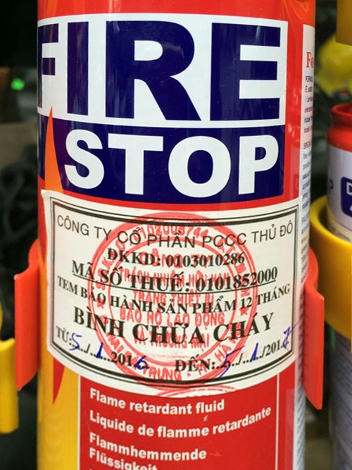 B&igrave;nh cứu hỏa n&ecirc;n chọn v&agrave; đặt như thế n&agrave;o