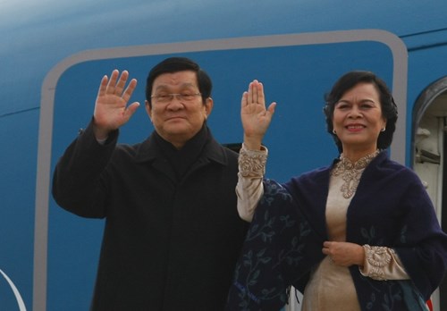 Chuyến thăm CHLB Đức của Chủ tịch nước Trương Tấn Sang v&agrave; Phu nh&acirc;n 
