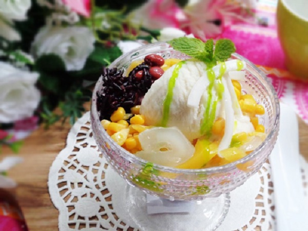 C&aacute;ch l&agrave;m kem dừa ngon