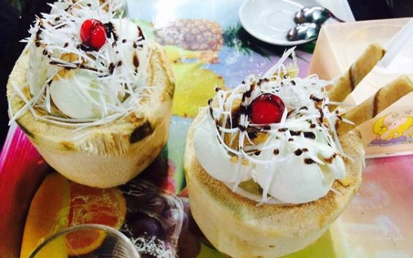 C&aacute;ch l&agrave;m kem dừa ngon