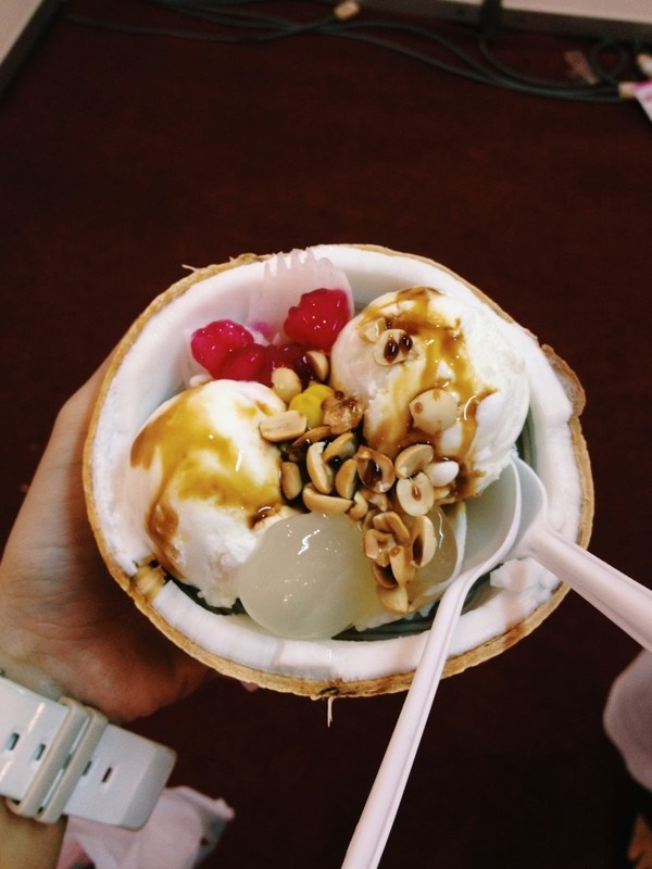 C&aacute;ch l&agrave;m kem dừa ngon