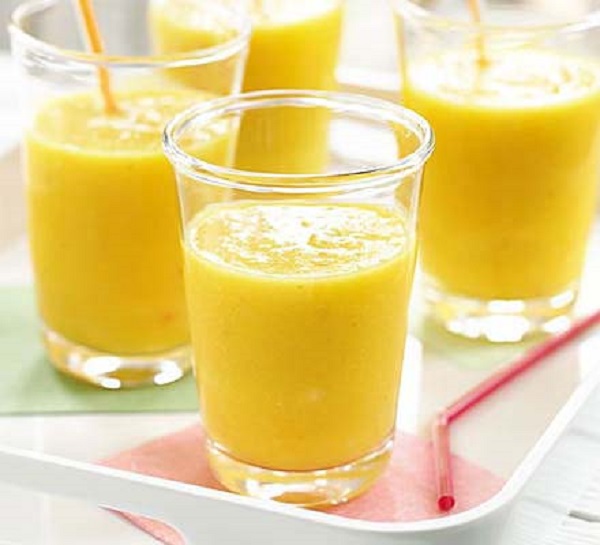 c&aacute;ch l&agrave;m sinh tố chuối dứa