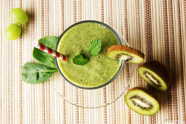 C&aacute;ch l&agrave;m sinh tố kiwi