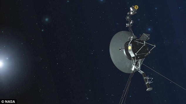  Voyager v&agrave; đĩa v&agrave;ng vẫn đang thực hiện nhiệm vụ ngo&agrave;i vũ trụ. Ảnh NASA