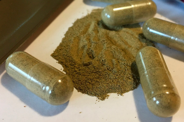  Kratom l&agrave; t&ecirc;n gọi của một loại c&acirc;y c&oacute; nguồn gốc từ Đ&ocirc;ng Nam &Aacute;. N&oacute; được b&aacute;n dưới dạng vi&ecirc;n nang v&agrave; bột c&oacute; thể gi&uacute;p giảm đau, lo lắng