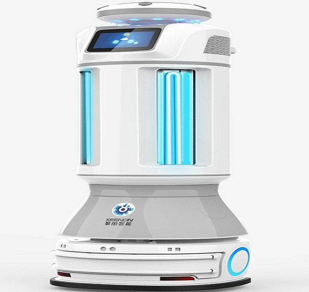 Tiết lộ về robot bệnh viện c&oacute; thể ti&ecirc;u diệt mầm bệnh Covid-19