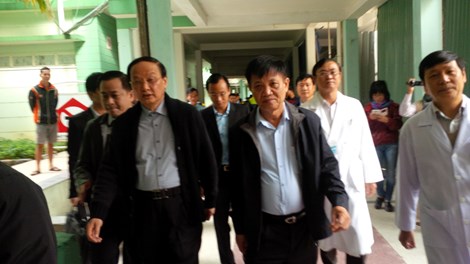 Sáng nay, ông Tô Huy Rửa đã tới thăm bệnh viện thăm hỏi tình hình ông Nguyễn Bá Thanh Sáng nay, ông Tô Huy Rửa đã tới thăm bệnh viện thăm hỏi tình hình ông Nguyễn Bá Thanh