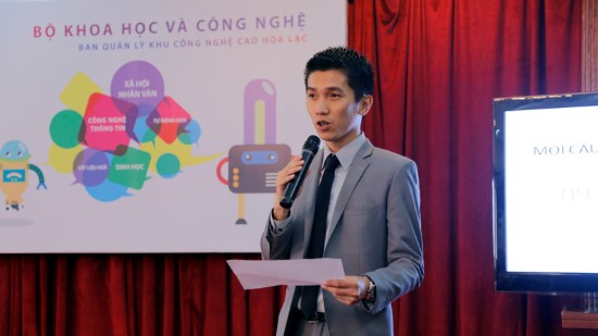 Ông Nguyễn Trung Quỳnh - Phó Trưởng ban Quản lý Khu Công nghệ cao Hòa Lạc Ông Nguyễn Trung Quỳnh - Phó Trưởng ban Quản lý Khu Công nghệ cao Hòa Lạc