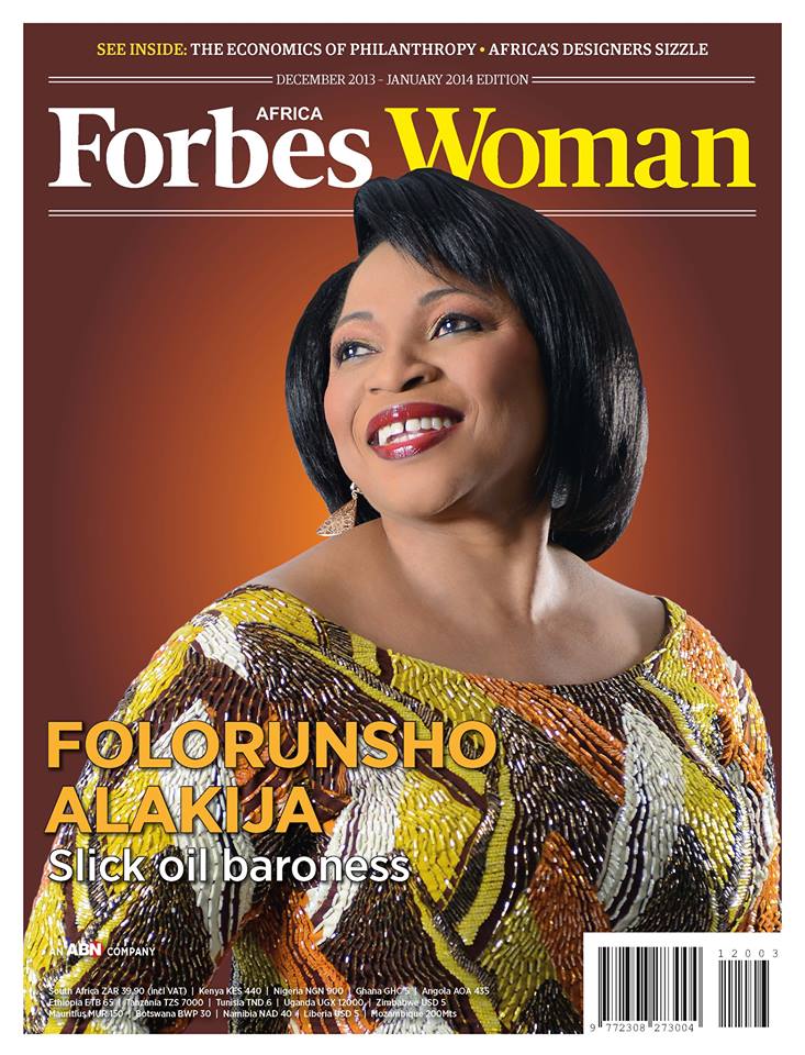 Folorunsho Alakija.  Đứng thứ 96 trong danh sách “Những phụ nữ quyền lực nhất thế giới