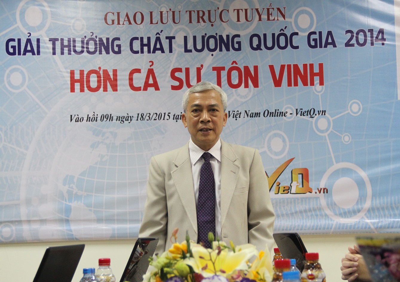 TS Ng&ocirc; Qu&yacute; Việt -  Tổng cục trưởng Tổng cục Ti&ecirc;u chuẩn Đo lường Chất lượng, Ph&oacute; chủ tịch Hội đồng Quốc gia GTCLQG