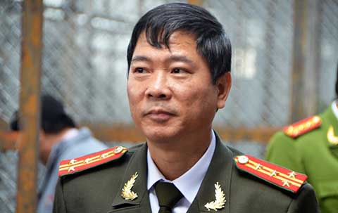 Gi&aacute;m đốc C&ocirc;ng an tỉnh Quảng Ninh Đỗ Văn Lực