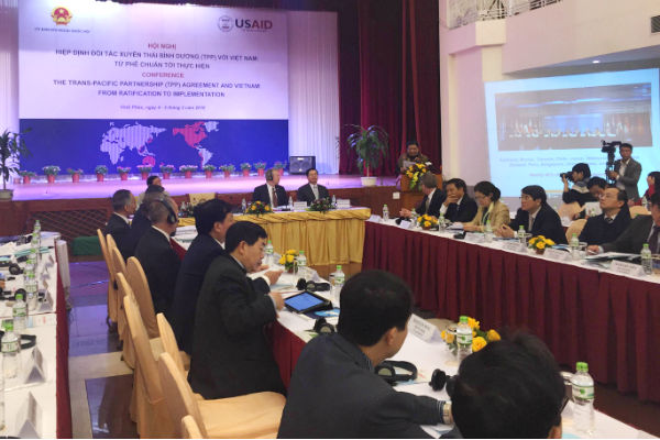 Ủy ban Đối ngoại của Quốc hội v&agrave; Cơ quan Ph&aacute;t triển Hoa Kỳ (USAID) phối hợp tổ chức Hội nghị &ldquo;Hiệp định Đối t&aacute;c xuy&ecirc;n Th&aacute;i B&igrave;nh Dương (TPP) với Việt Nam: Từ ph&ecirc; chuẩn tới thực tiễn.&rdquo;