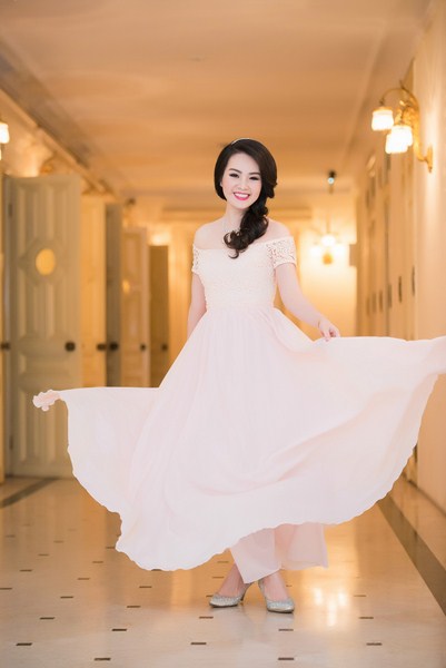 Sau khi sinh con dường như Thụy Vân càng mặn mà hơn