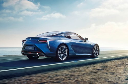 Thiết kế ấn tượng của &ocirc; t&ocirc; Lexus hybrid LC 500h