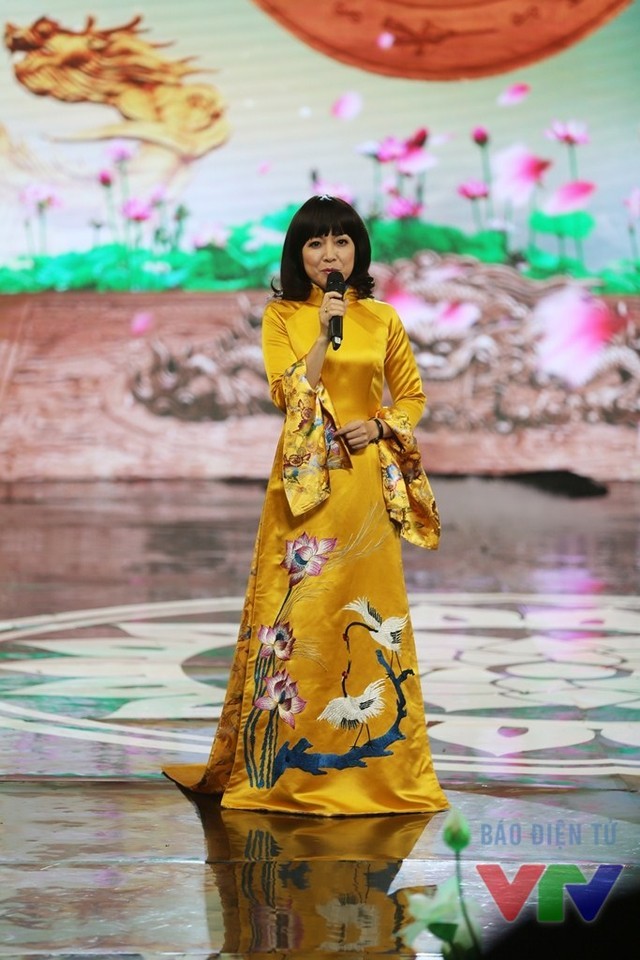 MC Thảo V&acirc;n. Ảnh: VTV