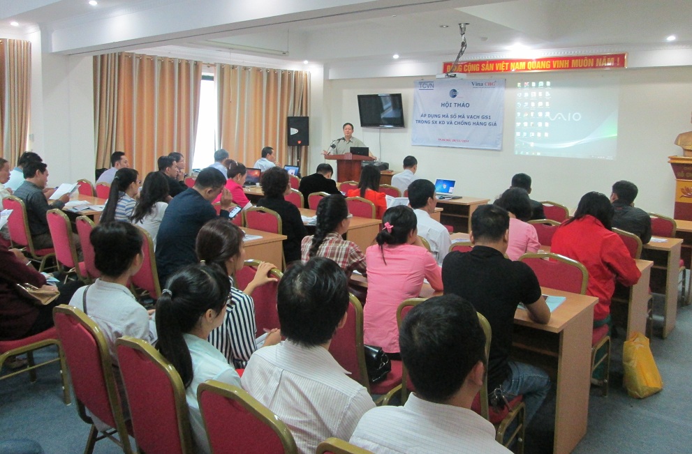 Hội thảo M&atilde; số m&atilde; vạch do Viện ti&ecirc;u chuẩn chất lượng VN tổ chức