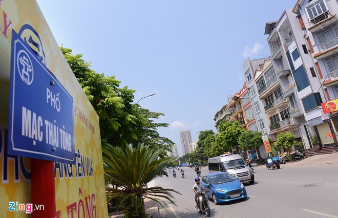 Phố Mạc Th&aacute;i T&ocirc;ng 