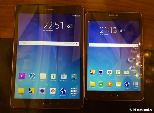 Bộ đ&ocirc;i m&aacute;y t&iacute;nh bảng gi&aacute; rẻ Samsung Galaxy Tab A giống m&agrave;n h&igrave;nh Apple